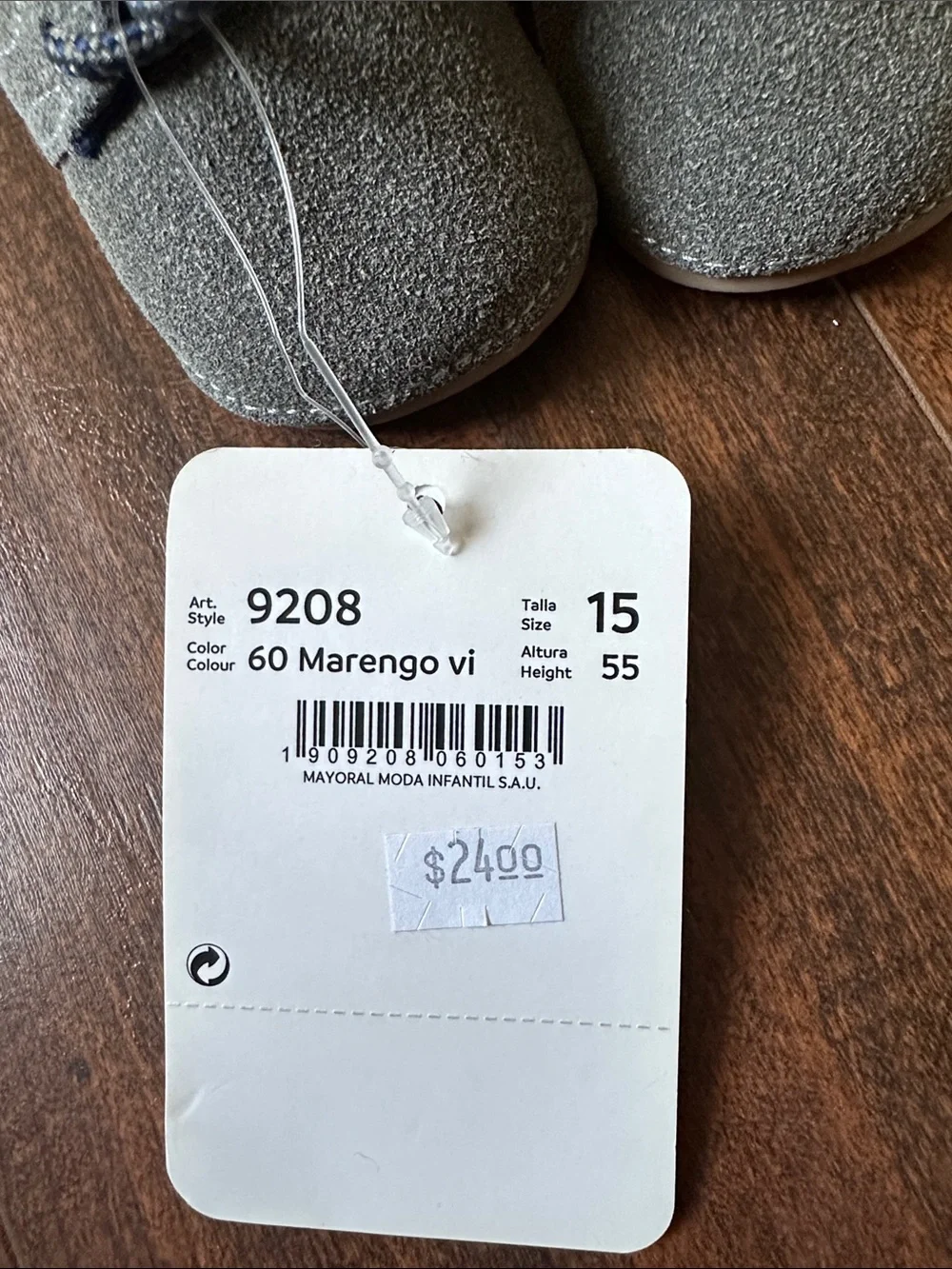 Mayoral soft gray